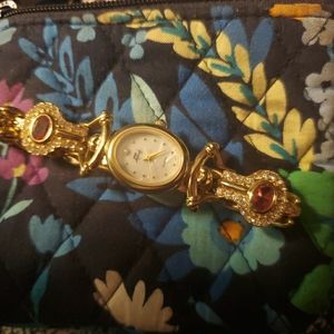 Faberge 18kt gold watch